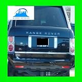 2003-2011 LAND ROVER RANGE ROVER PRECUT CHROME TRUNK TAILGATE TRIM MOLDING 2004 2005... 