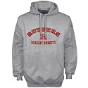 Rutgers Scarlet Knights Ash Arched Campus Hoody Sweatshirt