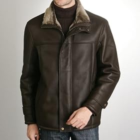 BGSD Mens Spanish Merino Shearling Coat