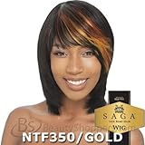 SAGA 100% REMY HUMAN HAIR WIG - DESTINY - 1B