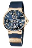 Ulysse Nardin Maxi Marine Chronometer Mens Rose Gold Automatic Watch 266-67-3/43
