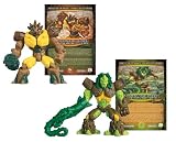 Giochi Preziosi - 7307 - Gormiti - Figurine de collection - Blister de 2 Figurines + 2 Cartes - Assortiment