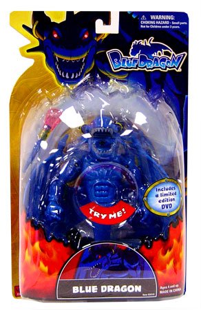 Childrens Toyshop  Toys : Blue Dragon 7 Inch Deluxe Action Figure Blue Dragon