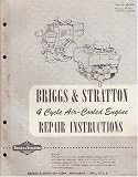 4 Cycle Air-cooled Engine Repair Instructions (Form No. MS-3854)