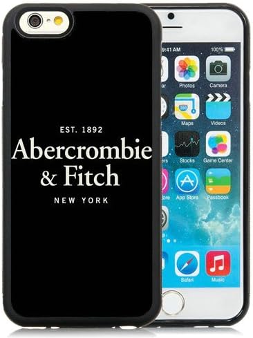 BEIWU iPhone 6 Case,Abercrombie And Fitch 14 Black Shell Case for iPhone 6S 4.7 Inch,TPU Cover
