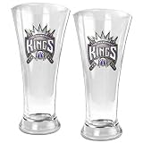 Sacramento Kings 2 Piece Glass Pilsner Set