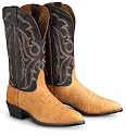 Men's Nocona® Oily Toro 2 - tone Western Boots Black / Cognac