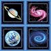 Self-Stick Planetary 4-pc. Wall Art Set