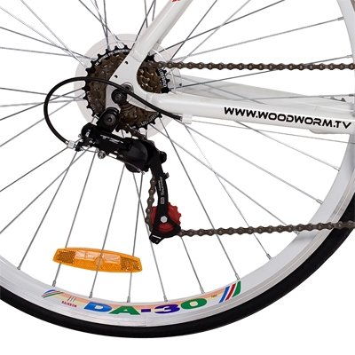 Woodworm White Lightning Road Racing Bike