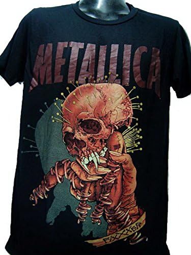 Metallica Rock T-shirt Size M Black