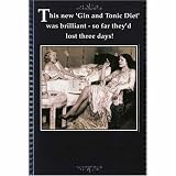 Humorous Birthday Card 120 x 170mm- This new Gin & Tonic diet.....