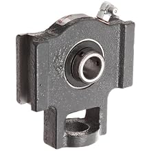 Browning VTWS 200 Series Ball Bearing Take-Up Unit, Standard Duty, Set Screw Lock, Non-Expansion, Regreasable, Contact and Flinger Seal, Cast Iron, Inch