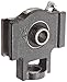 Browning VTWS-219 Ball Bearing Take-Up Unit, Setscrew Lock, Non-Expansion, Regreasable, Contact and Flinger Seal, Cast Iron, Inch, 1-3/16" Bore, 17/32" Slot Width, 3-1/2" Frame Width