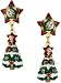 Lunch at The Ritz 2GO USA Christmas Snack Earrings Clip