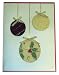 Beautiful Christmas Tree Ornaments Burgoyne Hand Made Greeting Card