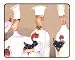 Chefs and Roosters Mousepad