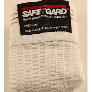 Safe-T-Gard Jock Strap Athletic Supporter - White by Safe-T-Gard