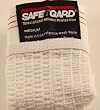 Safe-T-Gard Jock Strap Athletic Supporter - White
