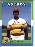 2001 UD Decade 70's Baseball Card #44 J R Richard Houston Astros