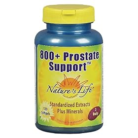 Nature's Life - Men's 800+ Prostate Support, 60 softgels
