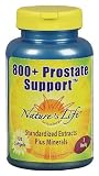 Nature's Life Prostate Support 800+ Softgels, 120 Count