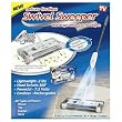 Deluxe Cordless Swivel Sweeper with Bright White LED Headlights