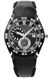 Police Mens Watch Florence 11610JSB/02 with Black Strap and Black Dial