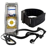 Otterbox Waterproof iPod Case and Headphones and Armband for 4th Generation Nano Waterproof Case