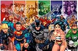DC Comics Team Superheroes Collage 22x34 Poster Print Collections Poster Print, 34x22 Comic Poster Print, 34x22