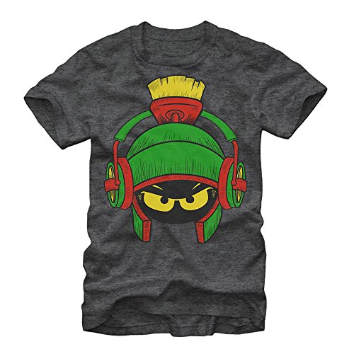 Looney Tunes Marvin Headphones Mens Graphic T Shirt