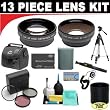 2x Digital Telephoto Professional Series Lens + 0.5x Digital Wide Angle Macro Professional Series Lens + 3 Piece Digital Camera Filter Kit + Lens Adapter Tube (If Needed) + 2GB Memory Stick + Deluxe DB ROTH Super Savings Accessory Kit For The Sony Cybershot DSC-H7, H9, H50 Digital Cameras + Adapter Tube