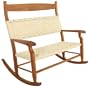 Hatteras Outdoors DCFDROT Double Rocker, Oatmeal