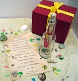 Message In A Bottle - Love On The Beach - Customize your own Message - FREE STANDARD SHIPPING!