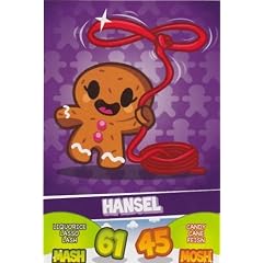 Topps No.21 Hansel Foodies Moshi Monsters Mash Up Trading Card [Spielzeug]