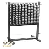 Aerobic Neoprene Dumbbell Set W / Rack - B000A2R8X0
