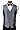 Duke Blue Devils - Vest - Gray