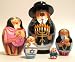 Jewish family Russian Nesting Doll * 5pc /4 in * m.j4-3