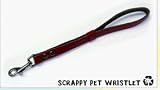 Sporting Goods : Scrappy Pets Leather Dog Wristlet (Eco-Friendly)