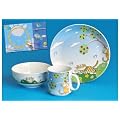 Kinder-Geschirr-Set Miau 3 tlg. Kindergeschirr Kinderset