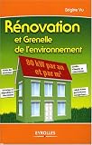 R�novation et Grenelle de l'environnement