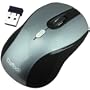Daffodil WMS335G Souris Optique Sans Fil / Wireless Mouse - Souris d'Ordinateur avec 4 Boutons, Molette et DPI (PPP) R�glable (Max : 2000) - Pour Laptop / Notebook / Desktop - Compatible avec Microsoft Windows (7 / XP / Vista) et Apple Mac (OS X +) - Aliment�e par 1 Pile AA (incluse) - Chrome