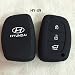 Pair Of Two (2) Pieces Silicon Key Cover for Hyundai Creta, i20 elite / Active, Grand i10, New Verna, Xcent Smart Key Its a No.! Quality RS.219.00
