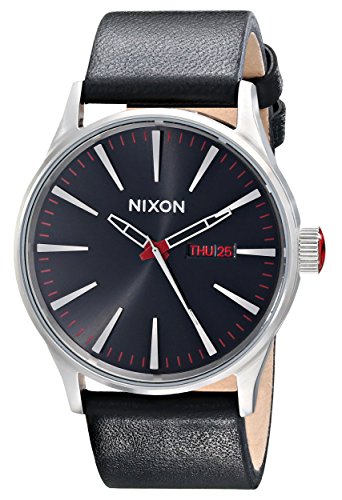 Nixon Men's A105000 Sentry Leather Watch