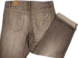 Junior's G Unit Low Rise Capri Pants, Silver, 9