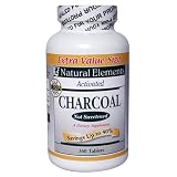 Natural Elements Activated Charcoal Tablets, USP Grade, 360 Tablets