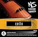 D'Addario NS Electric Cello String Set, 4/4 Scale, Medium Tension