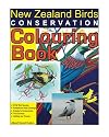 New Zealand Birds Conservation Colouring Book