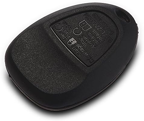 Mustdeal Replacement Keyless Entry Remote Key Fob Shell Housing Case 5 Button for Chevrolet Malibu Cobalt