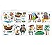 Decowall, DW-1310, Pirates & Treasure Island children's wall stickers