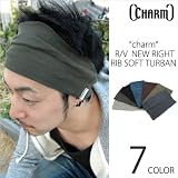 【ターバン】 『charm』 RV ニューライト リブ ソフト ターバン ヘアバンド 〈スポーツ〉 〈アウトドア〉